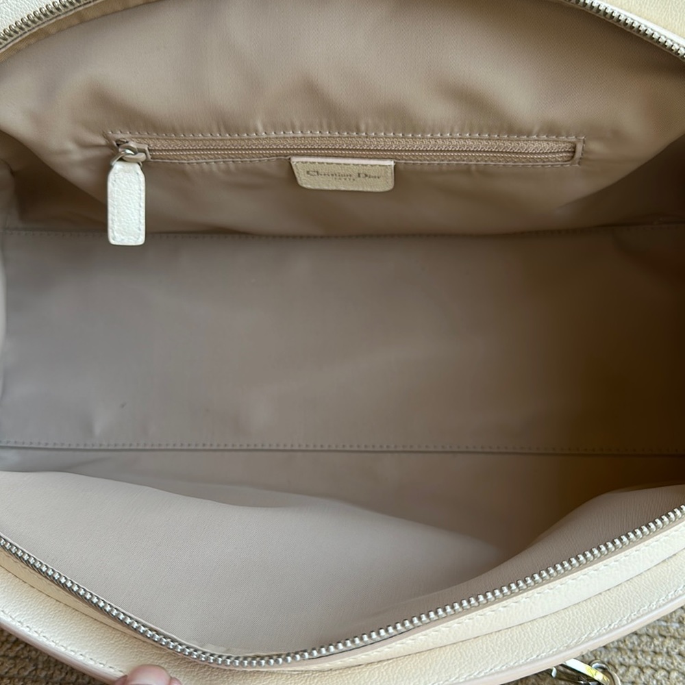 CHRISTIAN DIOR Diorissmo canvas handbag with floral embellishment, Never used - Picture 12 of 16